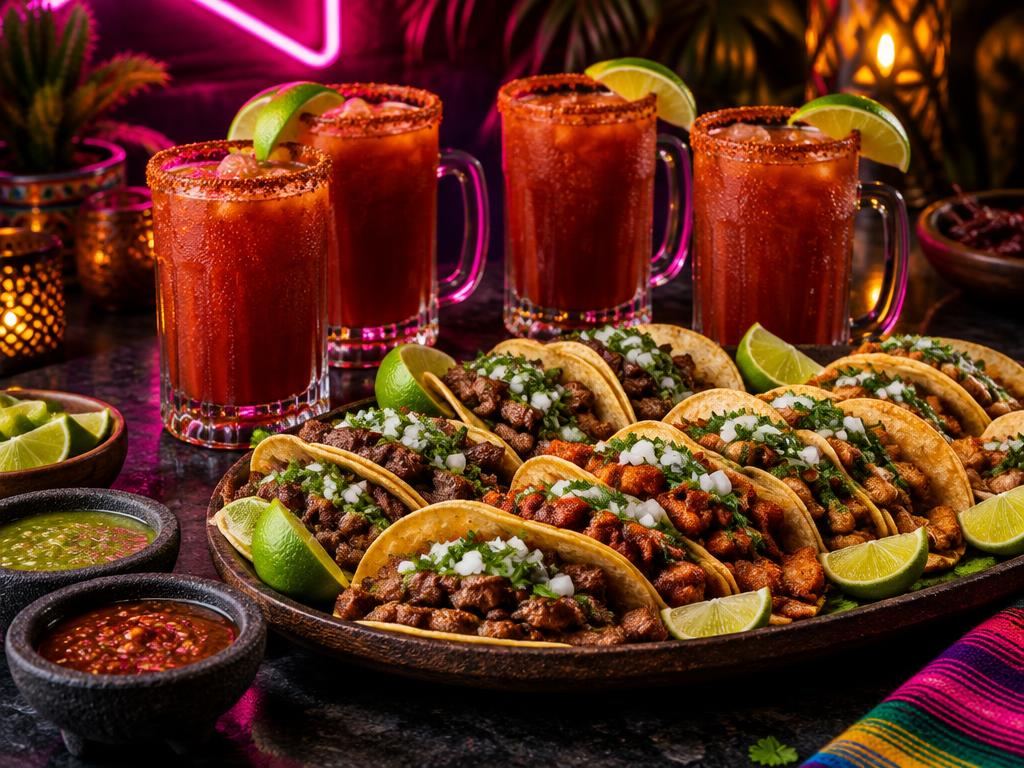 20 Tacos + 4 Micheladitas